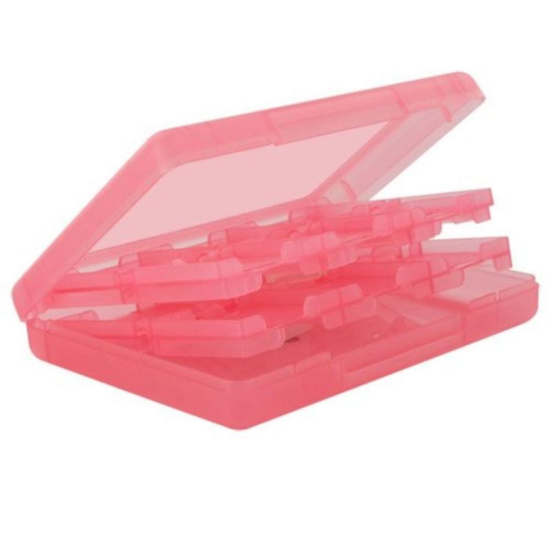 Estuche para Tarjetas de Juego Skque 28 en 1 Rosa para DS Lite DSi y 3DS