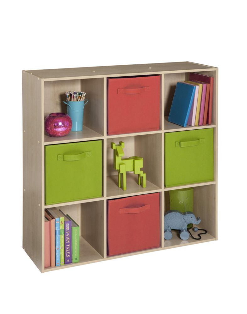 Cajón de tela ClosetMaid 28x26x26 cm Coral