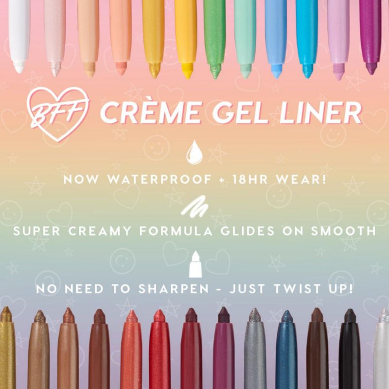 Delineador de Ojos ColourPop Gel Crema Resistente al Agua 001 oz (03 ml)