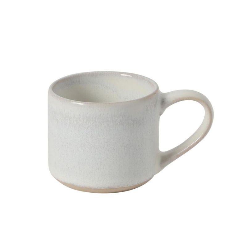 Juego de 6 tazas de espresso Mr. Coffee 110 ml color blanco