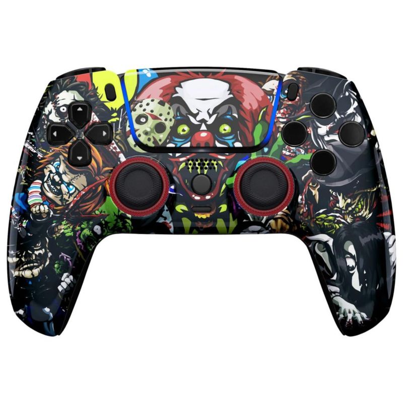 Controlador inalámbrico personalizado Custom Controllerzz PS5 Scary Party