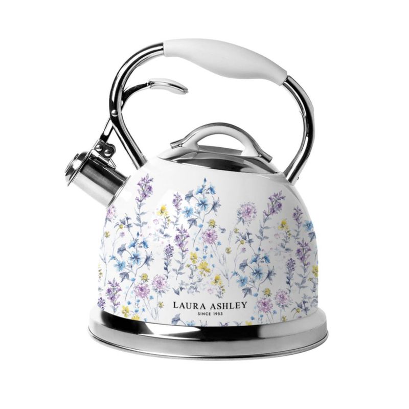 Tetera Laura Ashley Wild Meadow 25 L con Silbato para Fogón
