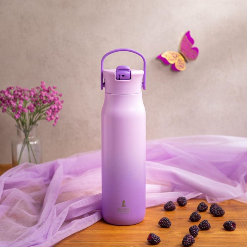 Botella Zak Designs 950 ml Acero Inoxidable Degradado Púrpura