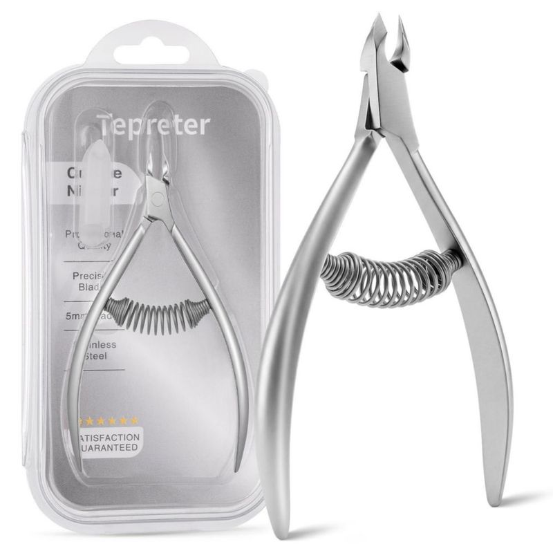 Corta Cutículas TEPRETER 5 mm 1/2 de Mandíbula Acero Inoxidable