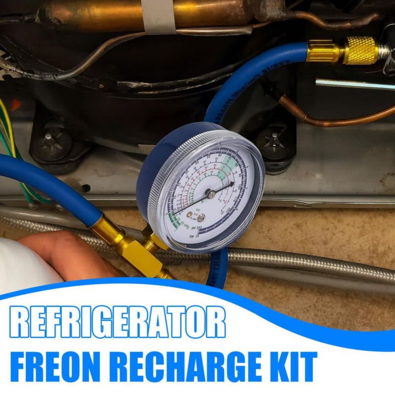 Kit de Recarga de Refrigerante Wadoy R134A/R12/R22 48 cm 1/4" SAE