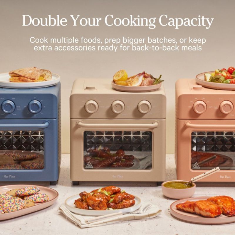 Juego de Utensilios para Horno Our Place 25 × 23 cm + Cesta para Freidora de Aire