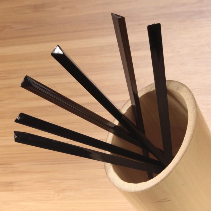 Pinchos BambooMN 9 cm Negro 1 000 unidades