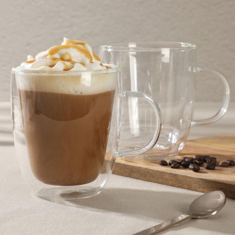 Juego de 2 tazas de café Mr. Coffee de 473 ml aisladas
