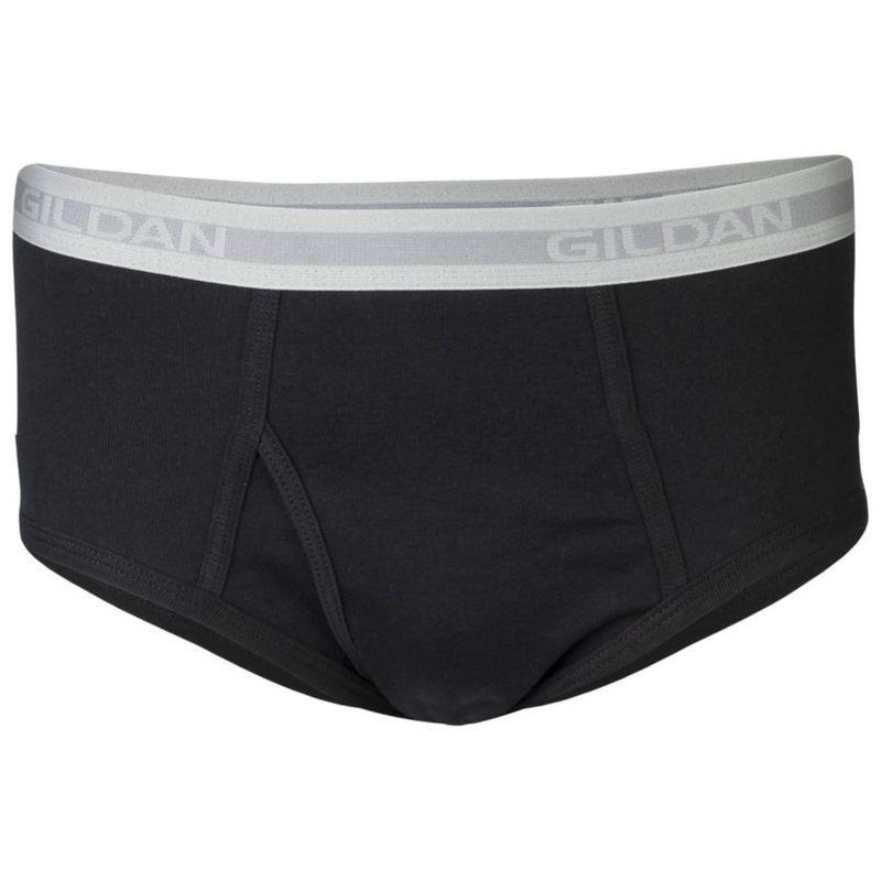 Calzoncillos Gildan XL - Pack de 6 (gris/negro)