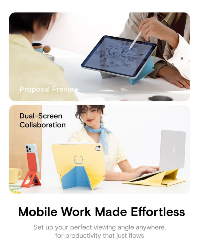 Funda para iPad MOFT Dynamic Folio 13 pulgadas M4/M3/M2