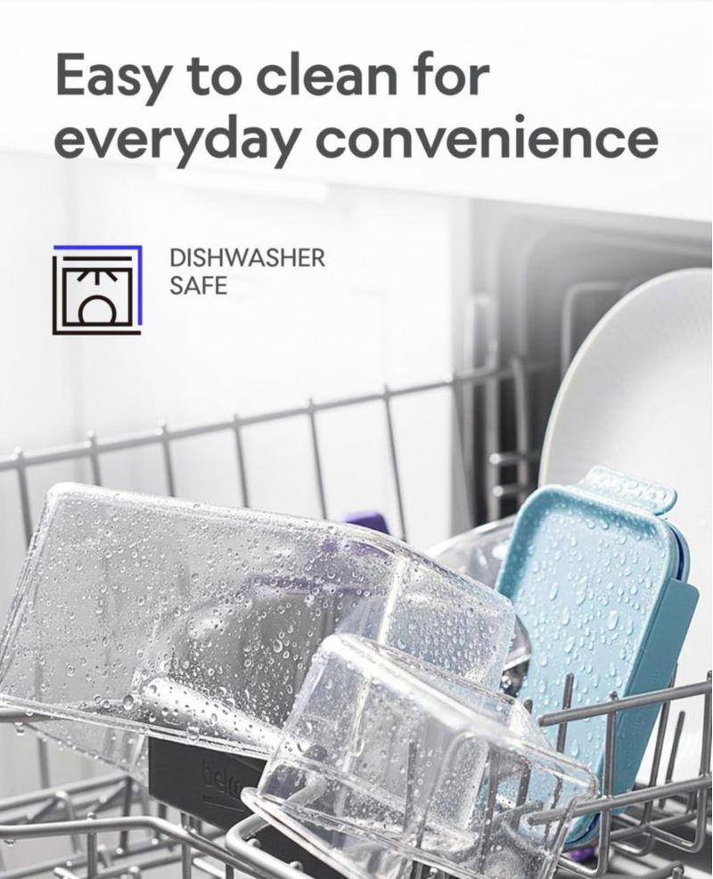 Recipiente de Almacenamiento de Alimentos LocknLock 165 L Hermético Libre de BPA