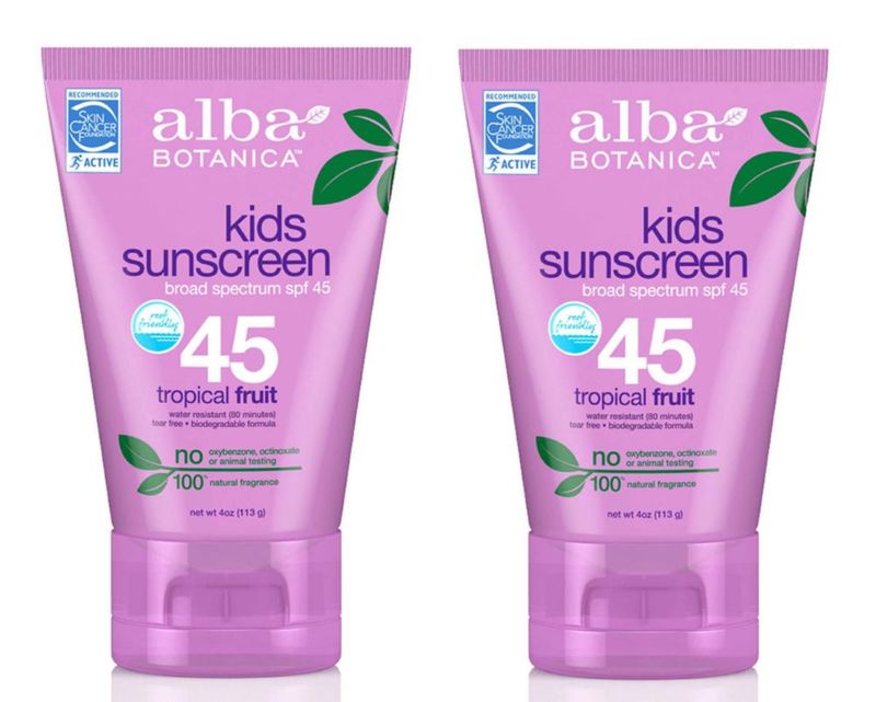 Protector solar Alba Botanica 118 ml SPF 45 (2 unidades)