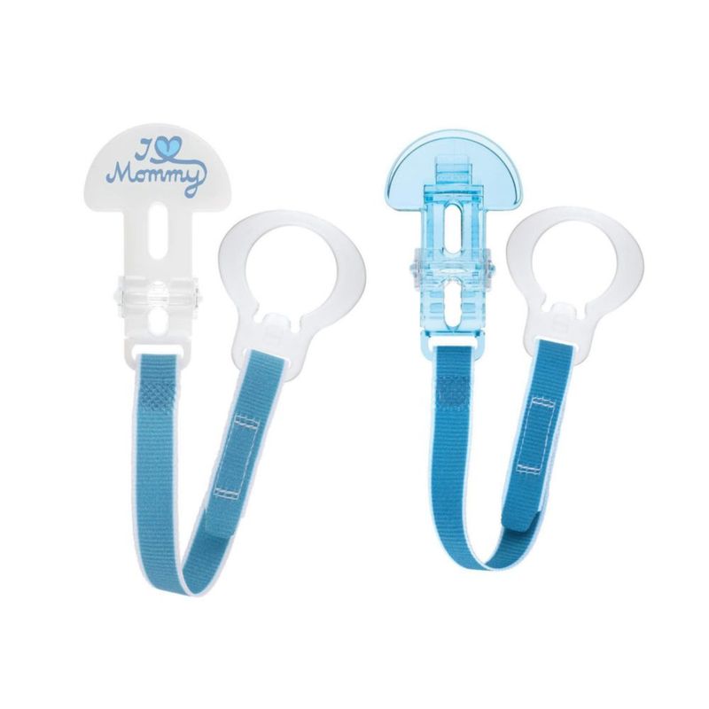 Clip para Chupete MAM Pack de 2 Unidades Universal sin BPA