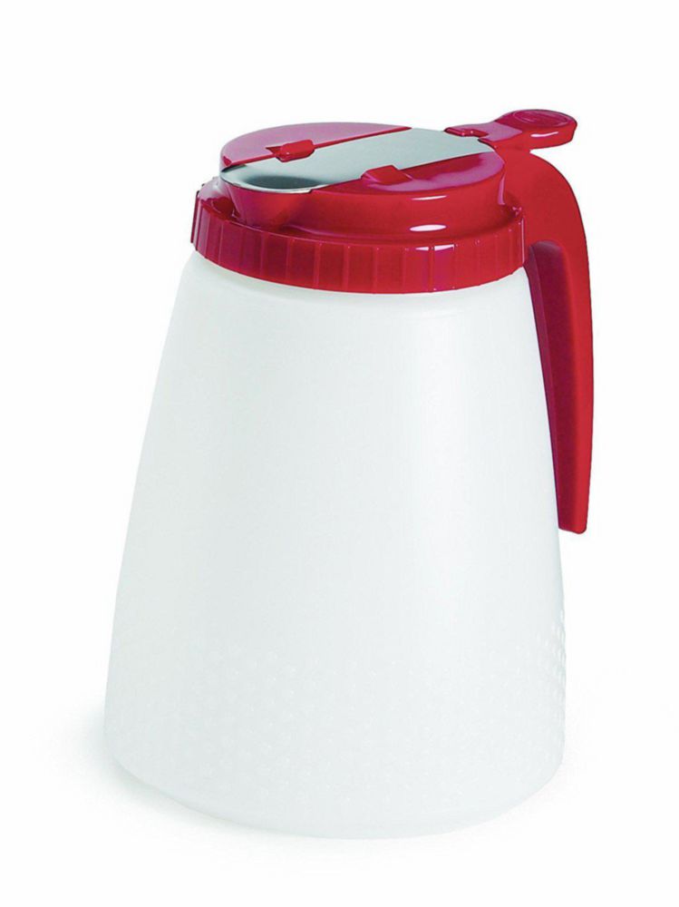Dispensador de Bomba Tablecraft 1350 ml con Tapa Roja