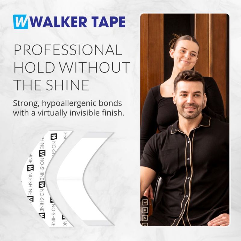 Cinta adhesiva Walker Tape No‑Brillo A Contour 36 uds