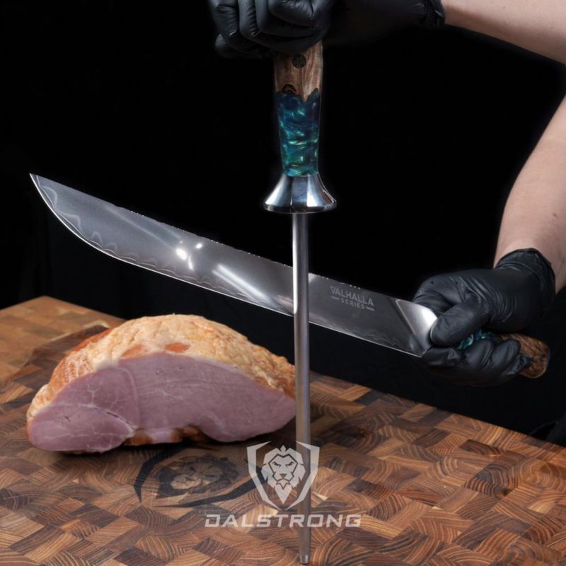 Barra de afilado Dalstrong de 25 cm de acero inoxidable SUS430
