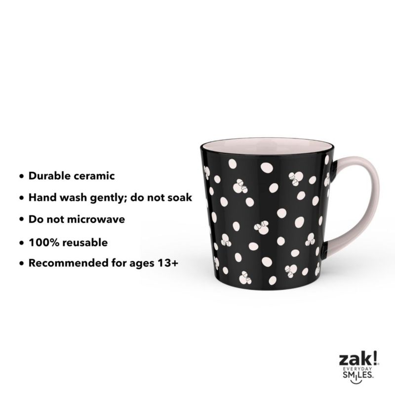Taza de café de cerámica Zak Designs 425 ml Minnie Mouse