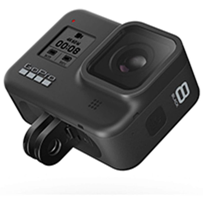 Cámara de video GoPro HERO8 Black 4K impermeable con pantalla táctil