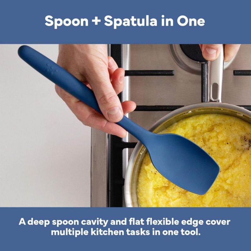 Espátula de Cocina Misen de Silicona Azul Antiadherente