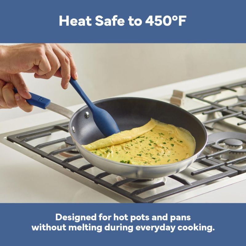 Espátula de Cocina Misen de Silicona Azul Antiadherente