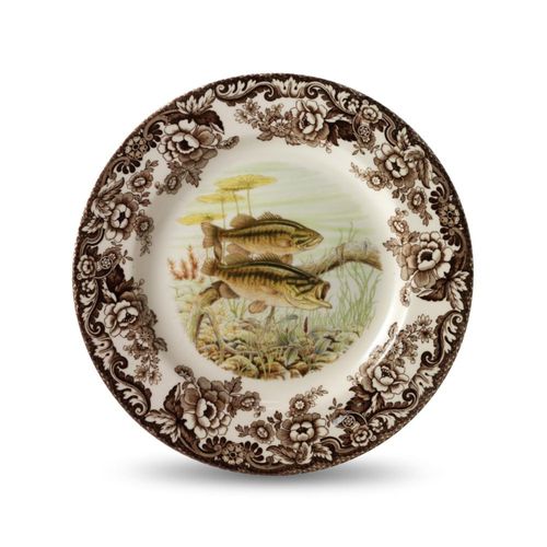 Plato de ensalada Spode 20 cm Salmón Woodland