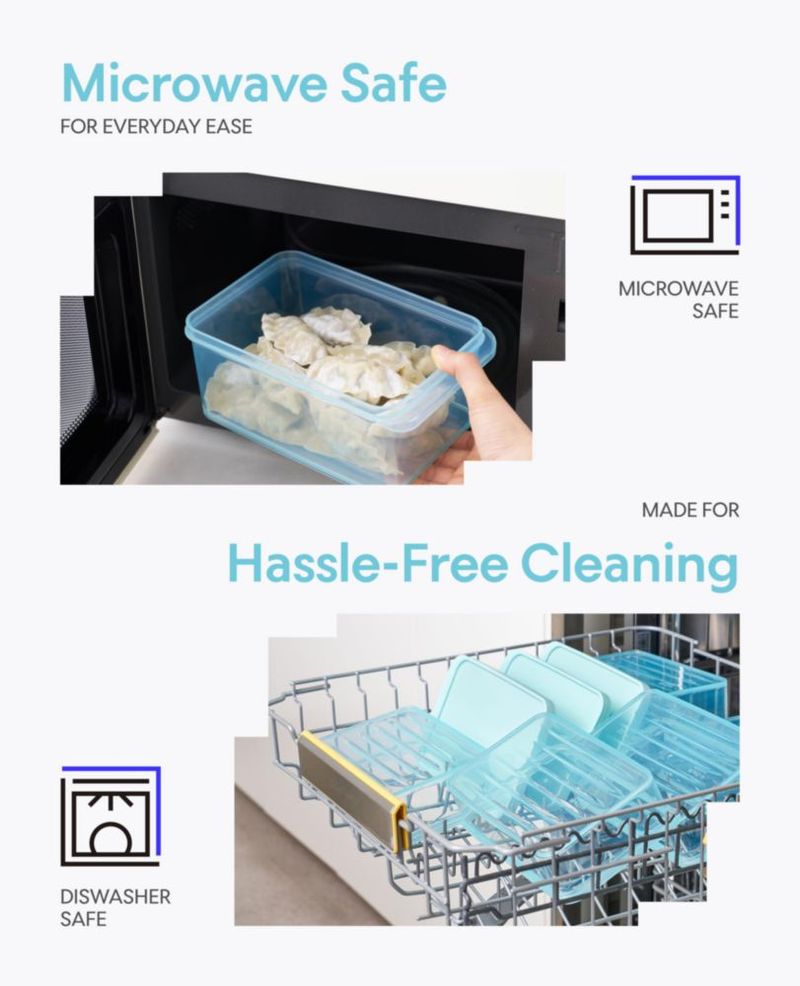 LocknLock Contenedor de Almacenamiento de Alimentos 105 L sin BPA y Apilable