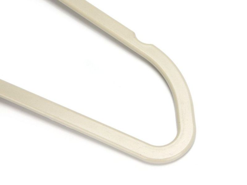 Perchas de ropa Quality Hangers paquete de 50 color marfil 45 cm