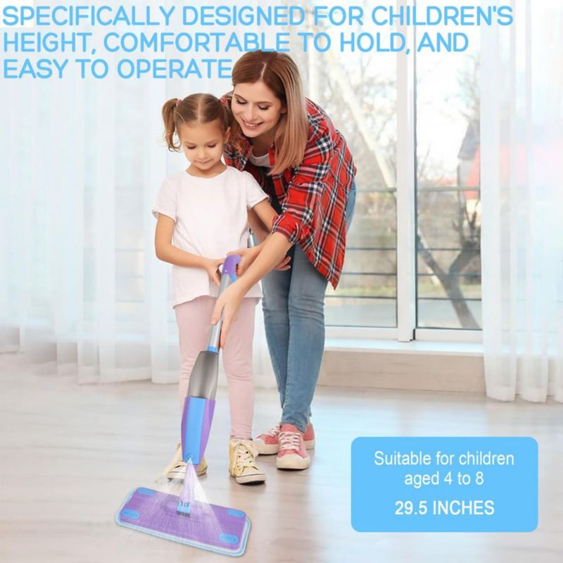 Mopa de Pulverizador Infantil Eloslos Azul y Morado