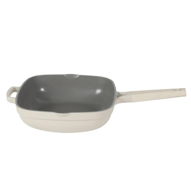 Sartén para saltear Crock-Pot 5.3 L Cerámica antiadherente con acabado de lino