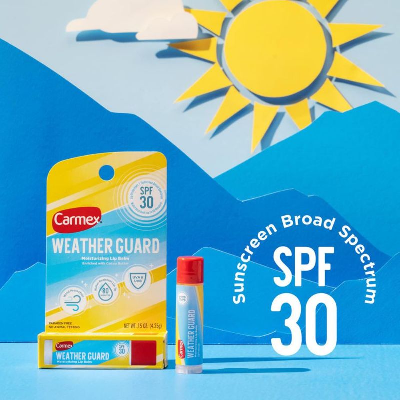 Bálsamo Labial Carmex Weather Guard SPF 30 - Pack de 4