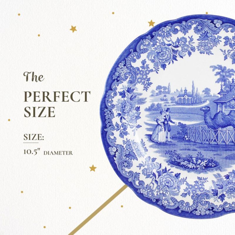 Platos Spode 27 cm Juego Zoológico de 6 piezas