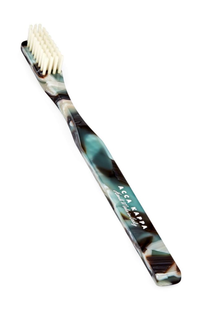 Cepillo de dientes Acca Kappa Havana/Verde nailon medio