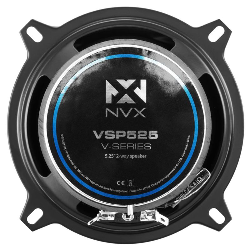 Parlantes NVX VSP525 13 cm 480 W tweeter de domo de seda