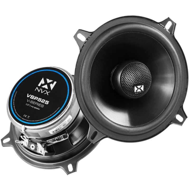 Parlantes NVX VSP525 13 cm 480 W tweeter de domo de seda