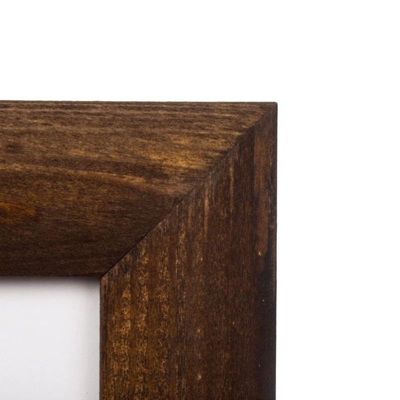 Marco de fotos SimpleMe 28x36 cm madera de pino marrón oscuro