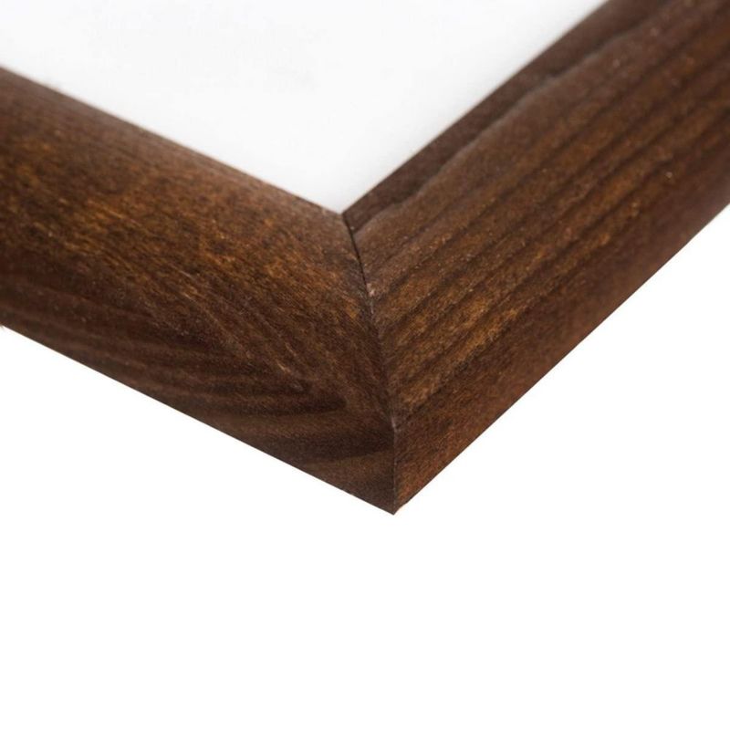 Marco de fotos SimpleMe 28x36 cm madera de pino marrón oscuro