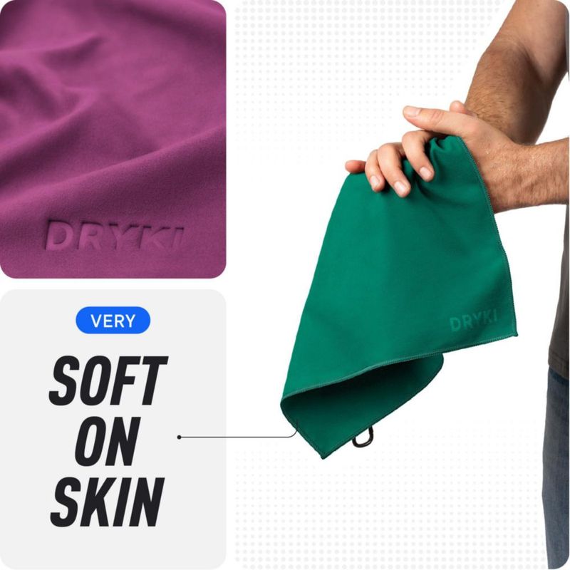 DRYKI Toallas de Sudor de Tamaño Bolsillo - Pañuelos Absorbentes Originales