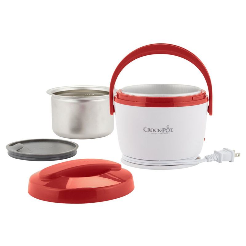 Crock-Pot Calentador de Comidas 567 ml Rojo Portátil para Almuerzo