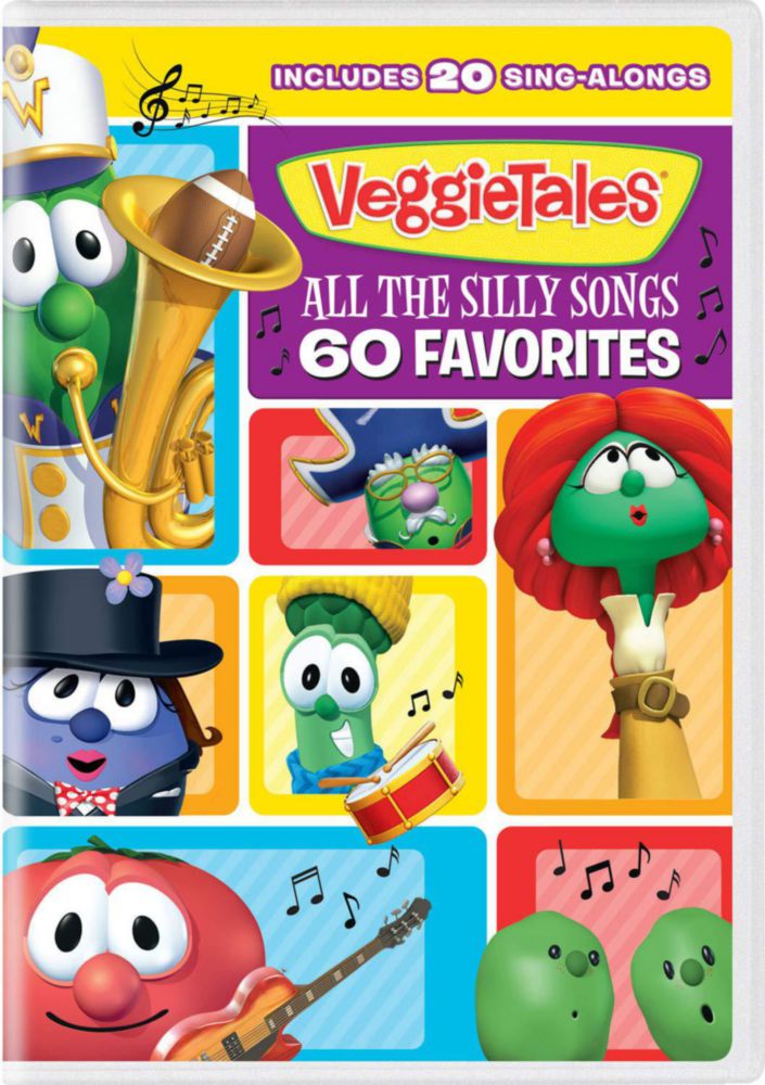 DVD UNIVERSAL VeggieTales Canciones Divertidas – 60 Favoritas