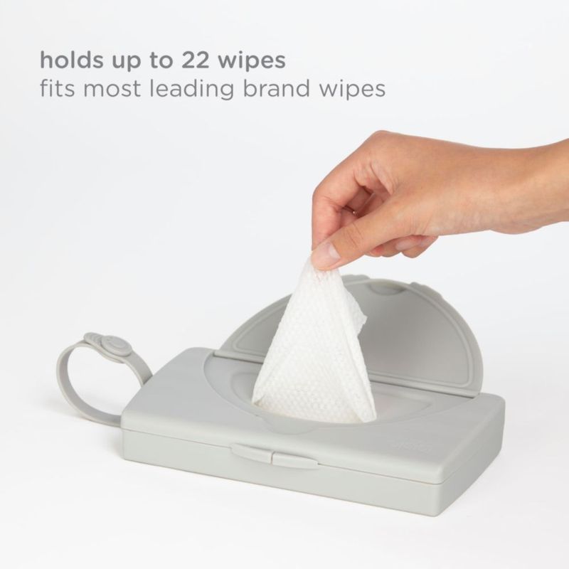 Dispensador de Toallitas Ubbi On-the-Go Gris