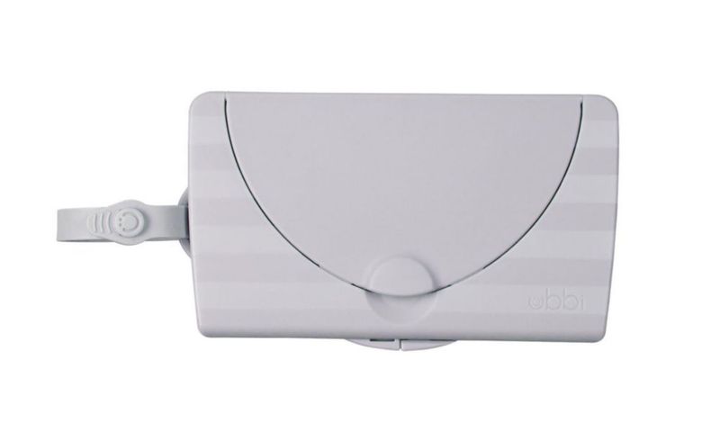 Dispensador de Toallitas Ubbi On-the-Go Gris