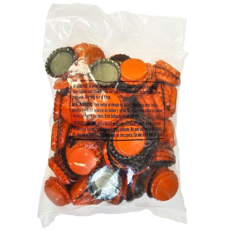 Tapones FastRack de 26 mm Naranja 144 unidades sin PVC