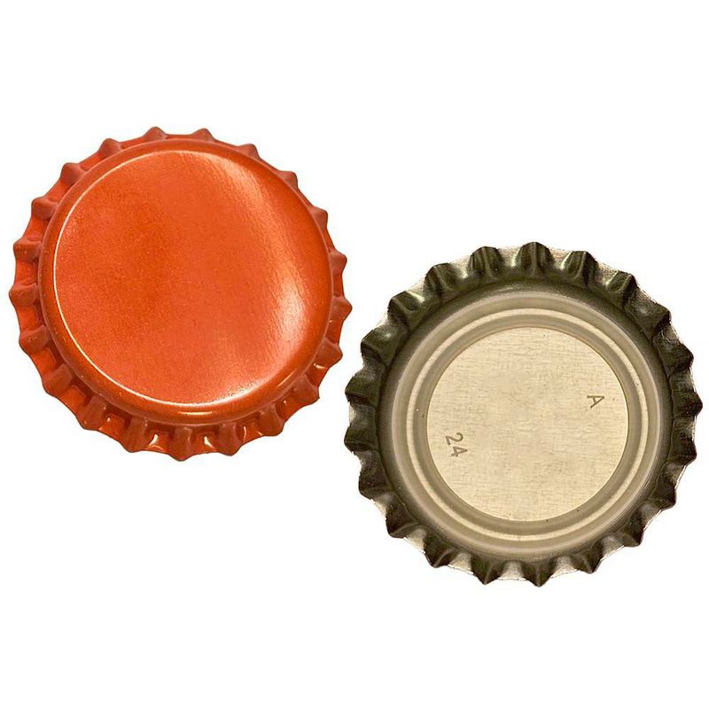 Tapones FastRack de 26 mm Naranja 144 unidades sin PVC
