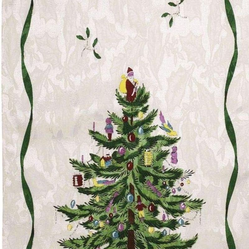 Caminero de mesa Spode 36 cm x 229 cm con diseño festivo