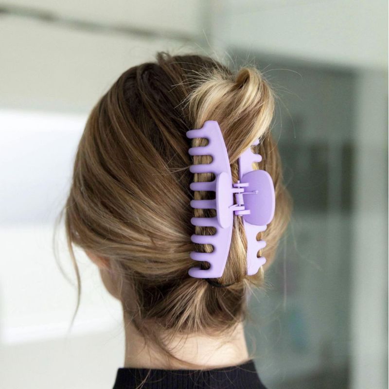 Pinza de pelo FRAMAR Grande Acabado Mate - Pack de 4