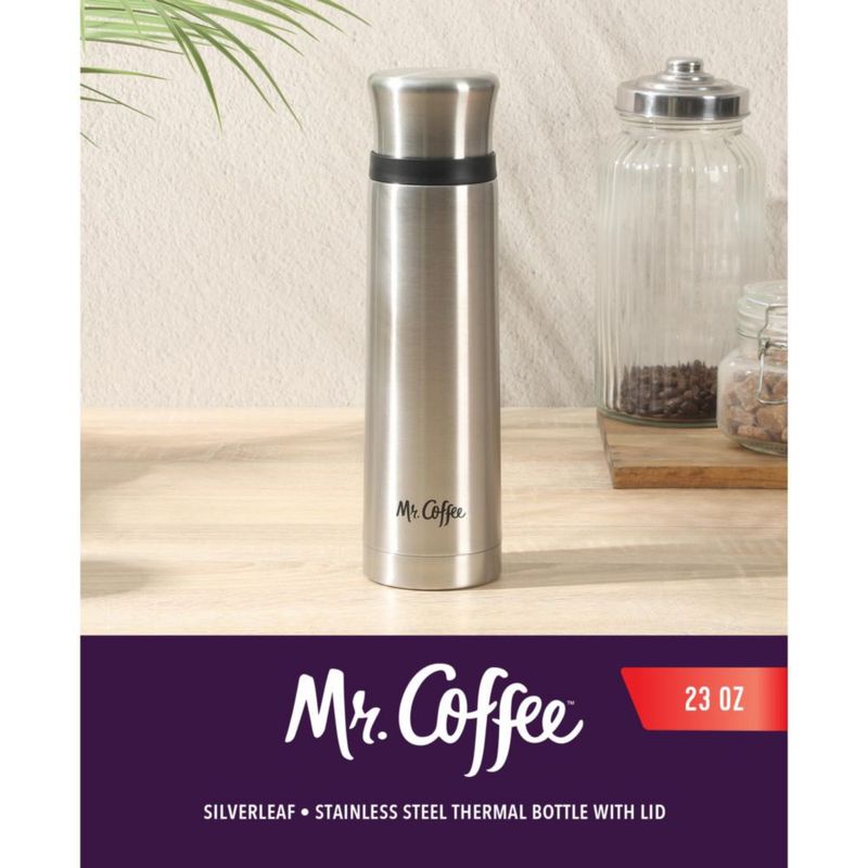 Botella Térmica Mr. Coffee de Acero Inoxidable 650 ml