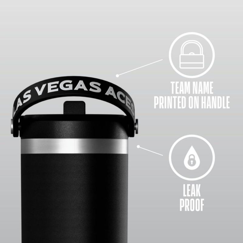 Vaso térmico Hydrapeak Las Vegas Aces 950 ml con asa