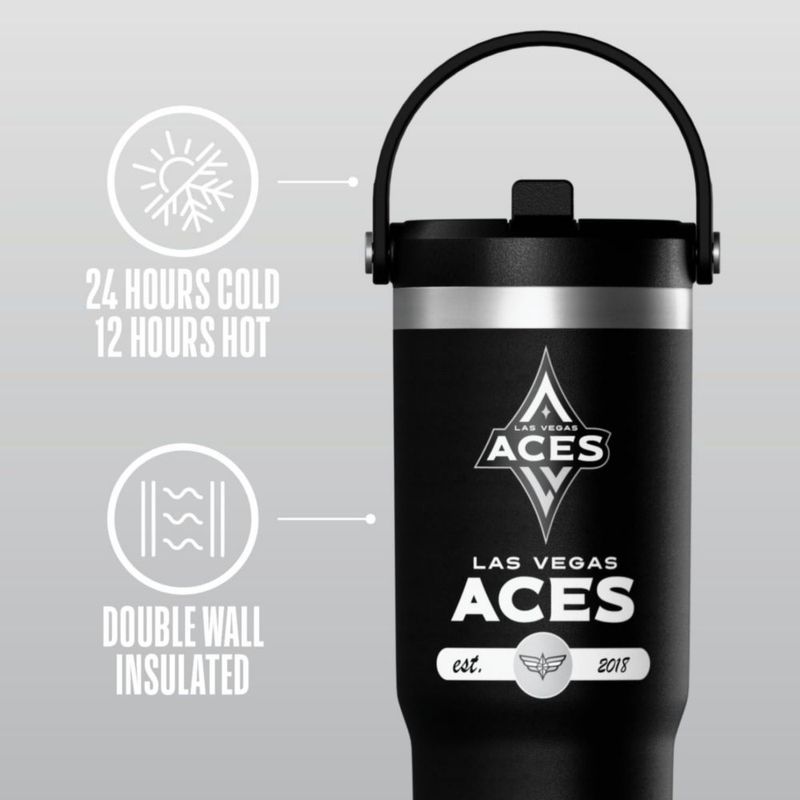 Vaso térmico Hydrapeak Las Vegas Aces 950 ml con asa