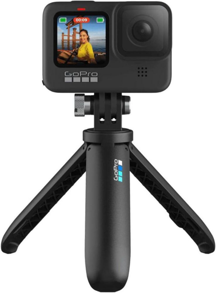 Kit de viaje GoPro Shorty 23 cm + Estuche + Clip giratorio