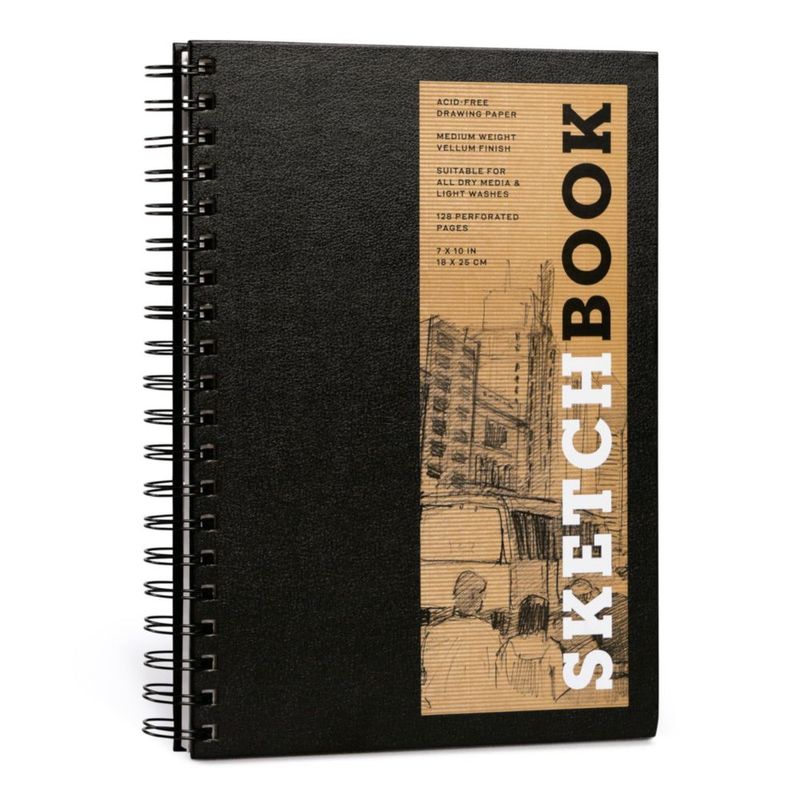 Cuaderno de bocetos Union Square 18x25 cm 128 pág. espiral